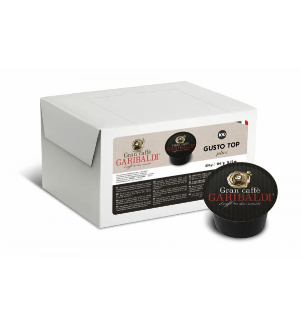 Кофе в капсулах Garibaldi Gusto Top (Lavazza Blue Cup) 800г