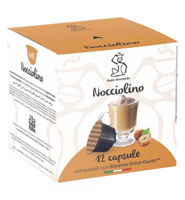 Кофе в капсулах Neronobille Corcovado Nocciolino (Dolce Gusto) 144‬г