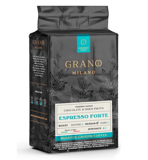 Кофе молотый Grano Milano Espresso Forte 250г