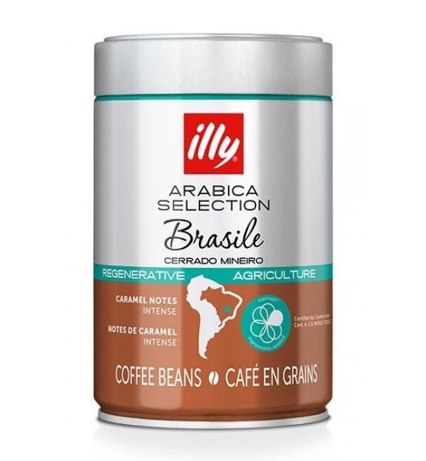 Кофе молотый Illy Арабика Бразилия Железная банка 250г