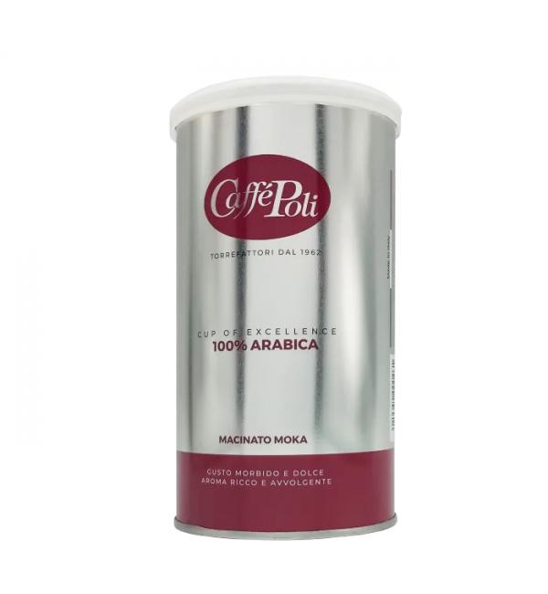 Кофе молотый Poli 100% Arabica Macinato LATTINE 250г