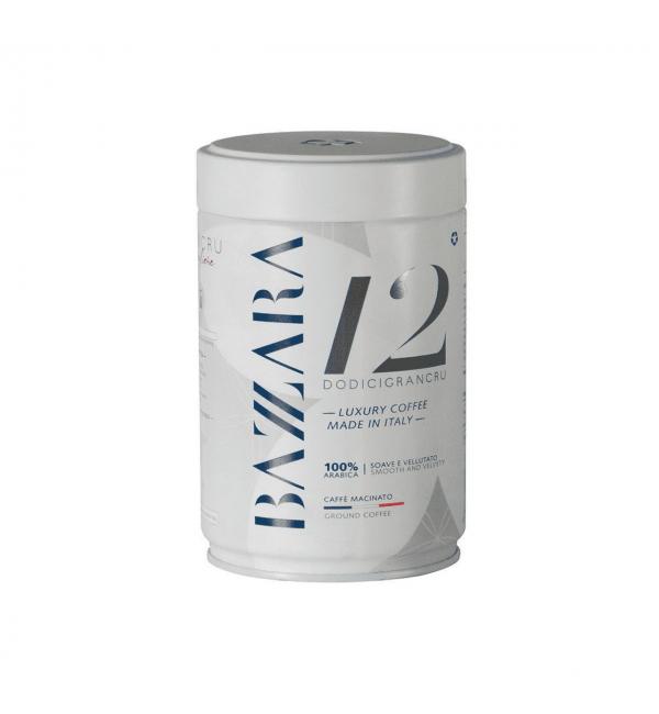Кофе молотый Bazzara Dodicigrancru (Железная банка) 250г