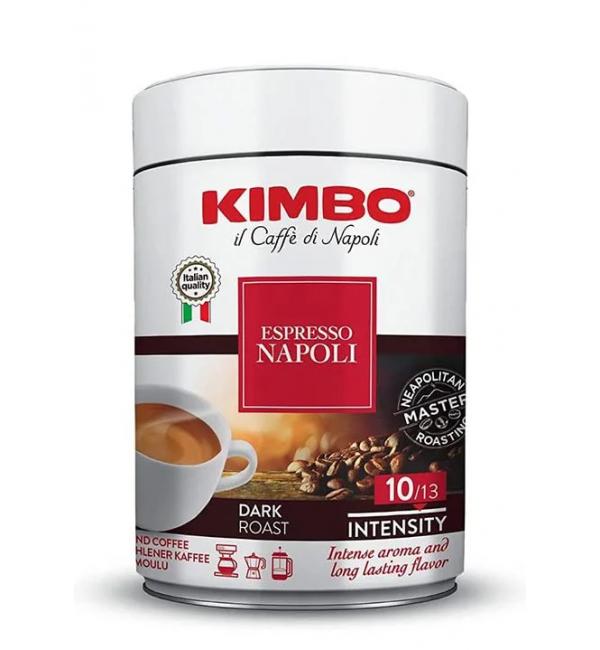 Кофе молотый Kimbo Espresso Napoli (Железная банка) 250г