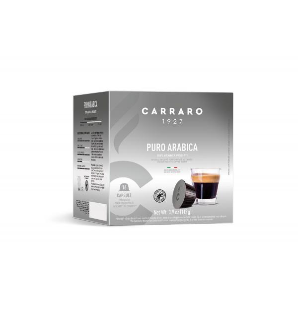 Кофе в капсулах Carraro Puro Arabica 112г