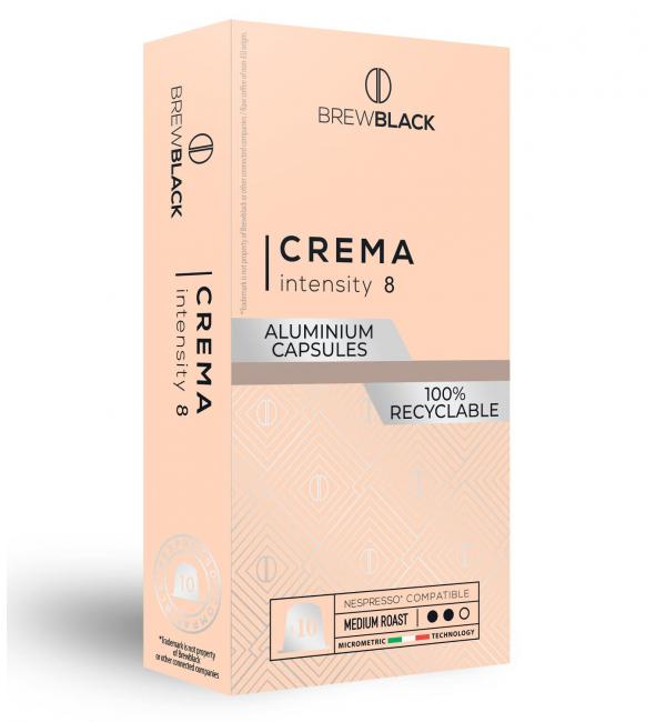 Кофе в капсулах Carraro Brew Black Crema (Nespresso) 52г