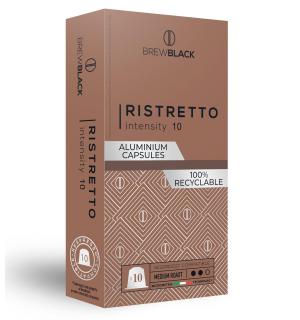 Кофе в капсулах Carraro Brew Black Ristretto (Nespresso) 52г