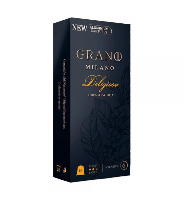 Кофе в капсулах Grano Milano Delizioso (Nespresso) 55г