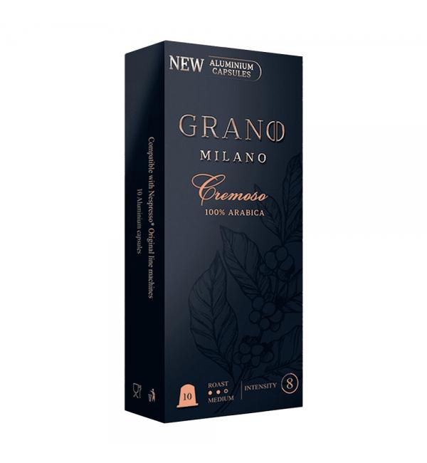 Кофе в капсулах Grano Milano Cremoso (Nespresso) 55г