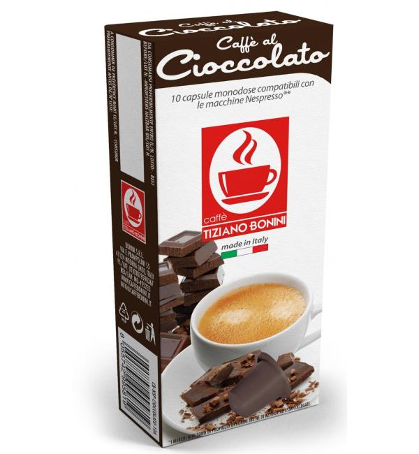 Кофе в капсулах Bonini Cioccolato 55г