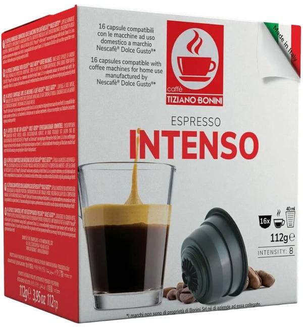 Кофе в капсулах Bonini Intenso 112г
