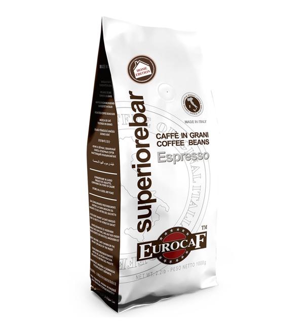 Кофе зерновой Eurocaf Superiore Bar 1кг