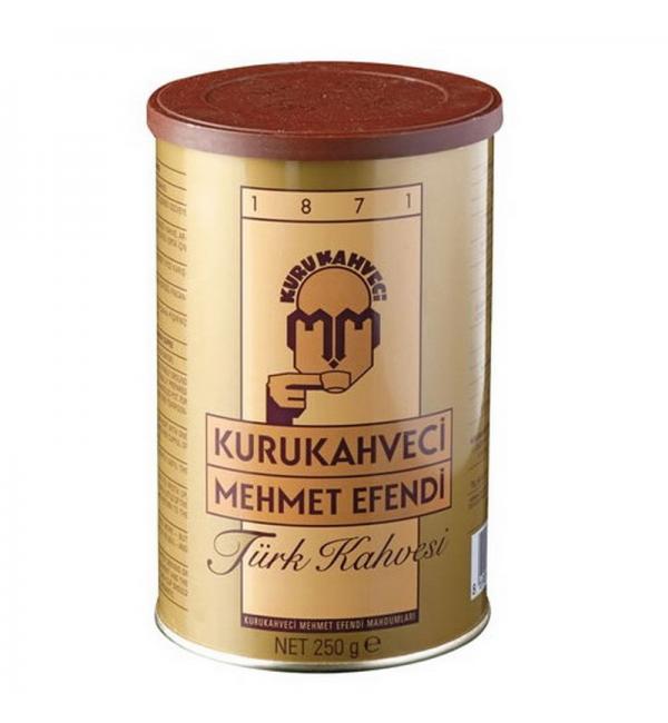 Кофе молотый Кurukahveci Mehmet Efendi (Железная банка) 250г