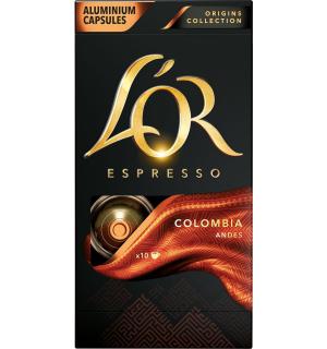 Кофе в капсулах LOR Espresso Colombia Andes
