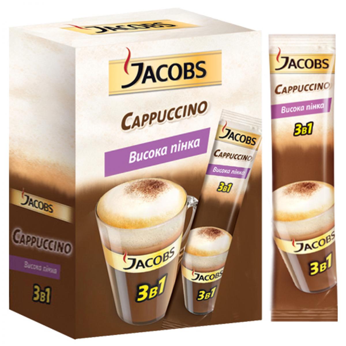 Кофе 3 в 1 капучино. Jacobs Cappuccino 3 в 1. Jacobs растворимый 3в1 Cappuccino. Кофе Jacobs 3в1 Cappuccino 11г. Якобс Монарх 3 в 1 капучино.