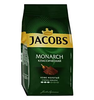 Кофе молотый Jacobs Monarch Classic 230г