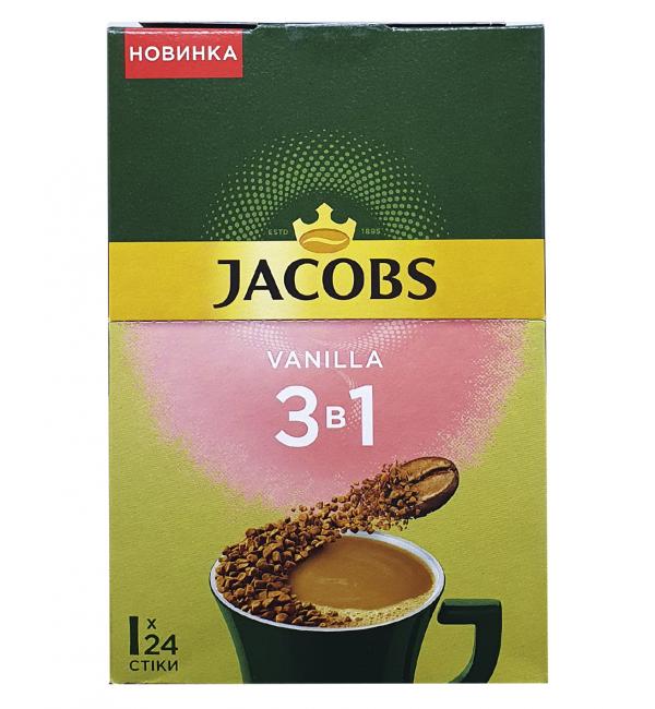 Растворимый кофе 3 в 1 Jacobs Ванилла 360г