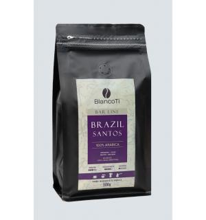 Кофе зерновой BLANCOTI COFFEE Brazil Santos 500г