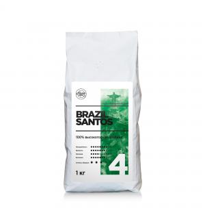 Кофе зерновой Fusion Coffee Бразилия Сантос 200г
