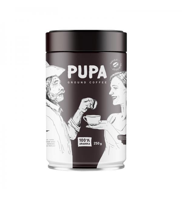 Кофе молотый Kavos Bankas Pupa Medium Roast 250г