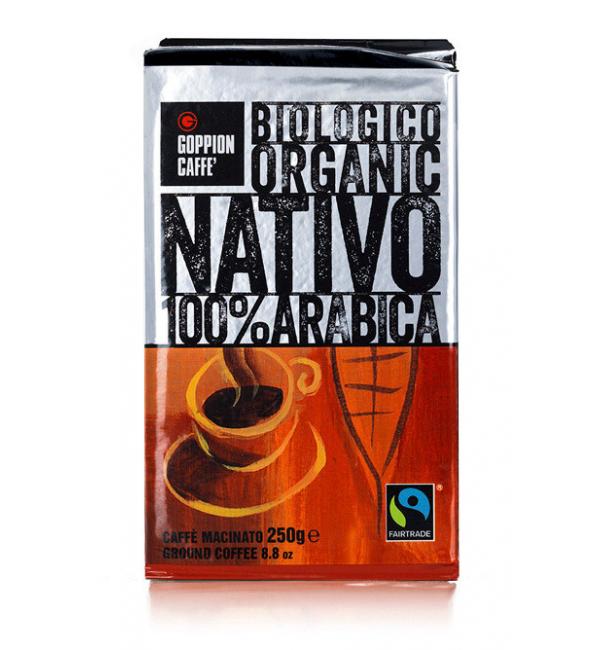 Кофе молотый Goppion Caffe Nativo Bio Organic 250г
