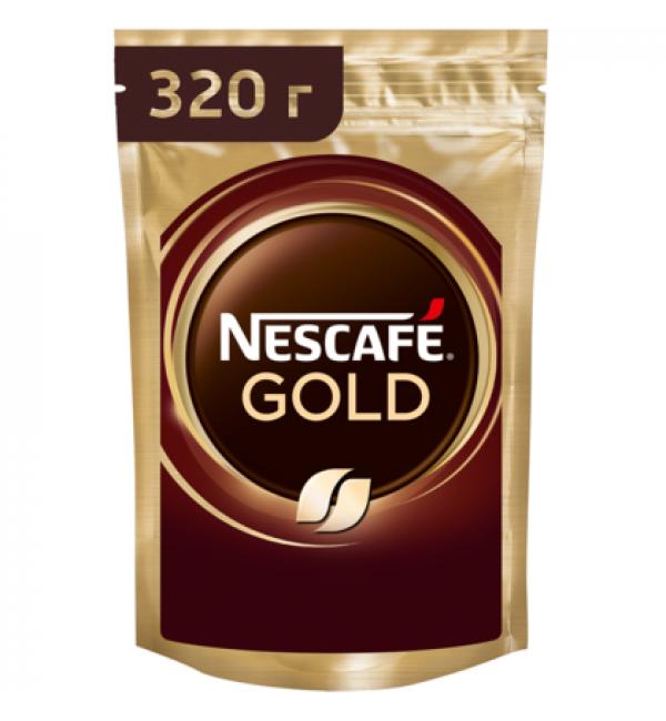 Кофе растворимый Nescafe Gold 320г