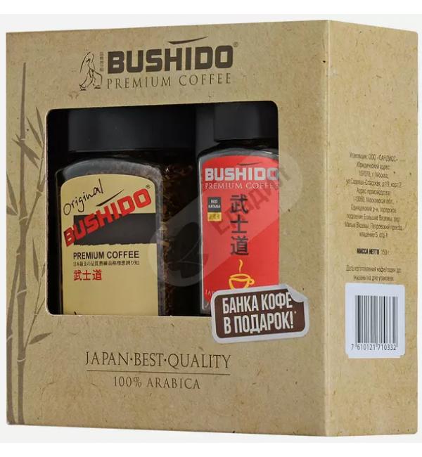 Кофе растворимый Bushido Original 100г + 50г