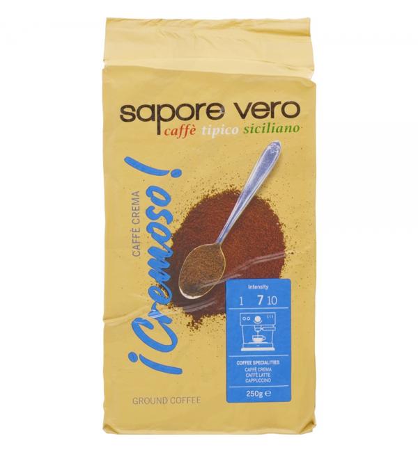 Кофе молотый Sapore Vero Cremoso 250г