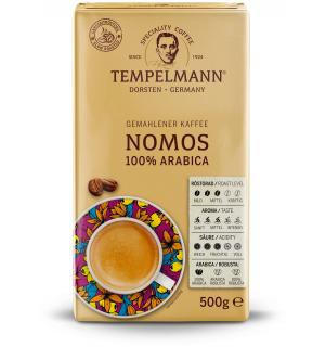 Кофе молотый Tempelmann Nomos 100% Arabica 500г