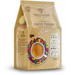 Кофе зерновой Tempelmann Nomos Caffe Crema 100% Arabica 500г
