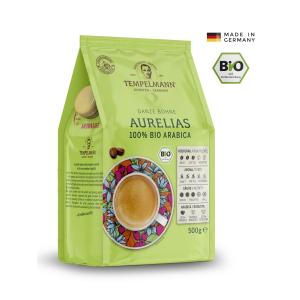 Кофе зерновой Tempelmann Aurelias 100% Bio Arabica 500г