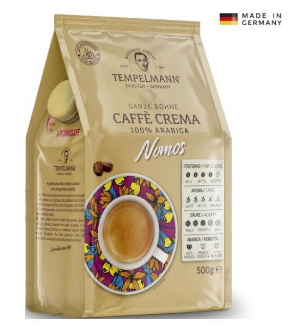Кофе зерновой Tempelmann Nomos 100% Arabica 500г