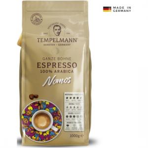 Кофе зерновой Tempelmann Nomos Espresso 100% Arabica 1кг