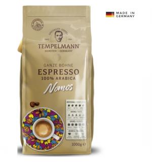 Кофе зерновой Tempelmann Nomos Espresso 100% Arabica 1кг