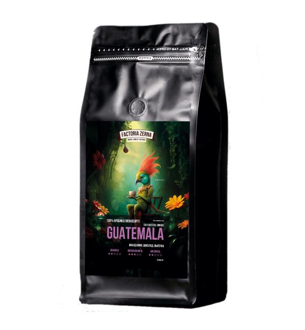 Кофе зерновой Zerna Cafe Quetzal Dorado Guatemala 250г