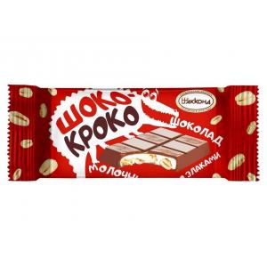 Шоколад молочный Шоко-Кроко со злаками 23г