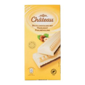 Шоколад Chateau Witte Chocolade Hazelnoot Pralinevulling 200г