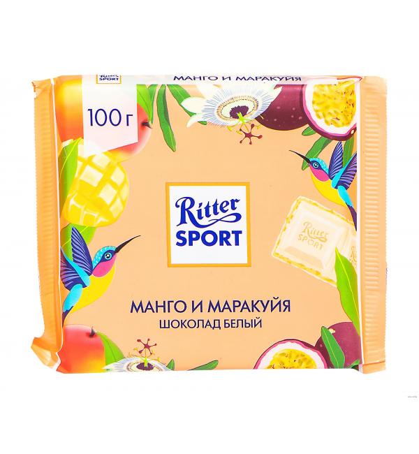 Шоколад Ritter Sport Манго и маракуйя 100г