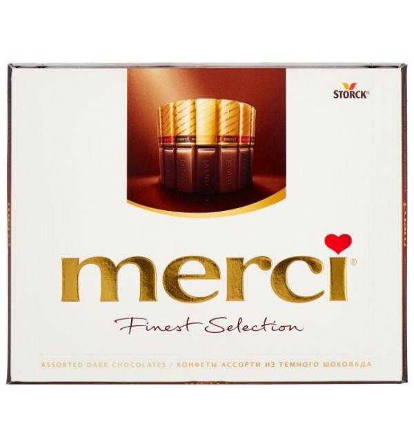 Шоколад MERCI Finest Selection ассорти горький 250г