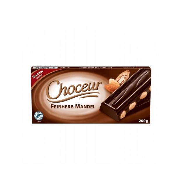 Шоколад Choceur Feinherb Mandel 200г
