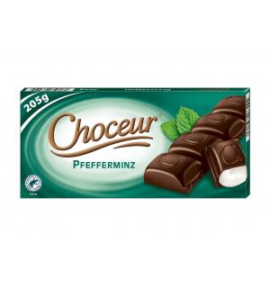 Шоколад Choceur Pfefferminz 205г