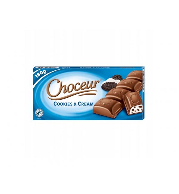 Шоколад Choceur Cookies Cream 185г