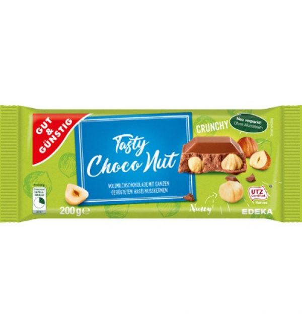 Шоколад Tasty Choco Nut 200г