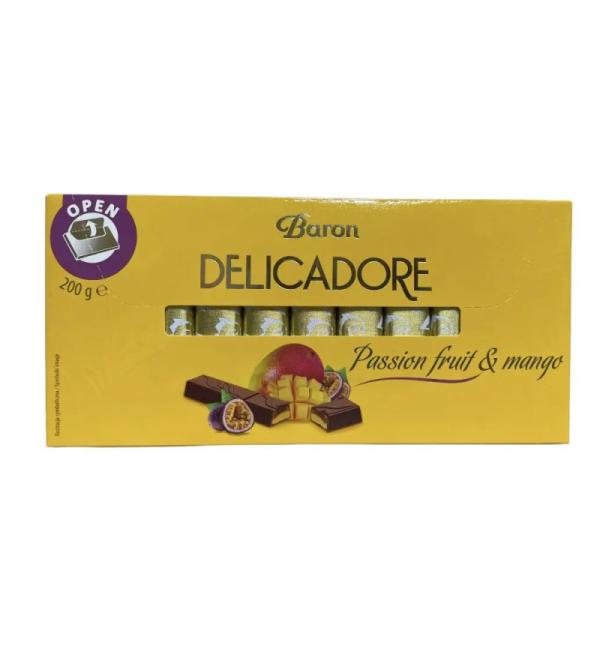 Шоколад Baron Delicadore Passion Fruit Mango 200г