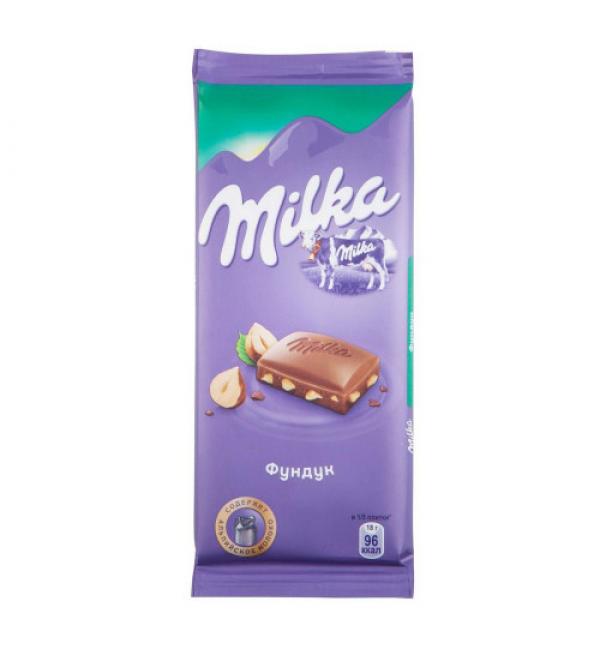 Шоколад Milka Лесной орех 90г