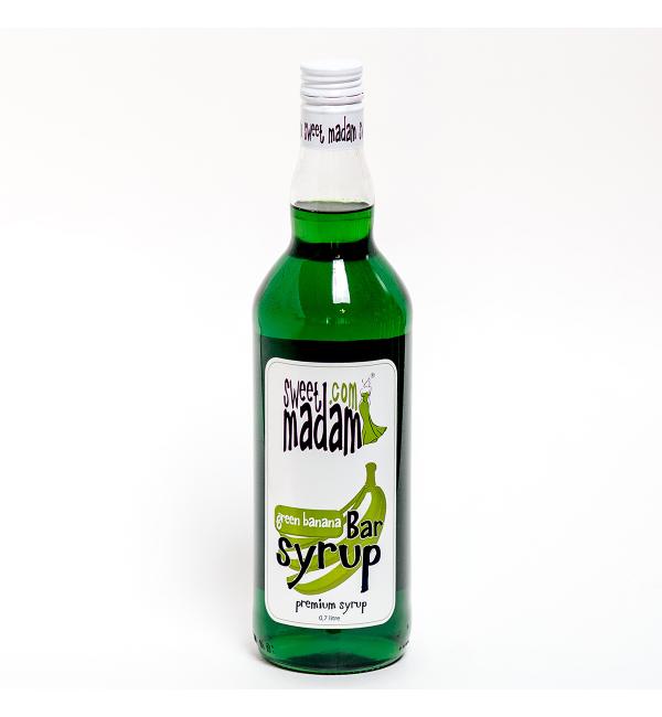 Сироп Sweet Madam Зеленый банан 700г