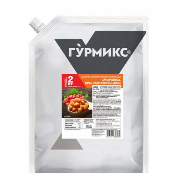 Пюре Gourmix Морошка, красная смородин 2кг