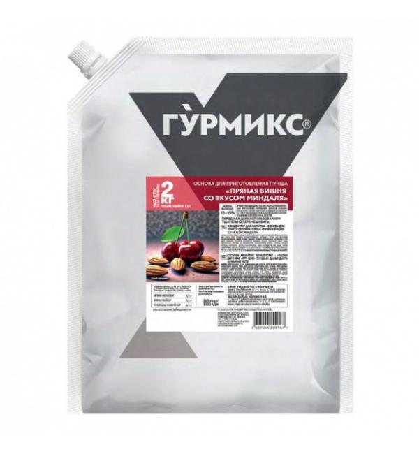 Пюре Gourmix Пряная вишня со вкусом миндаля 2кг