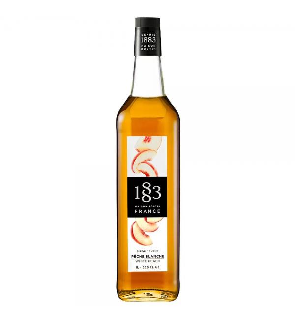 Сироп 1883 Maison Routin Белый Персик 1л