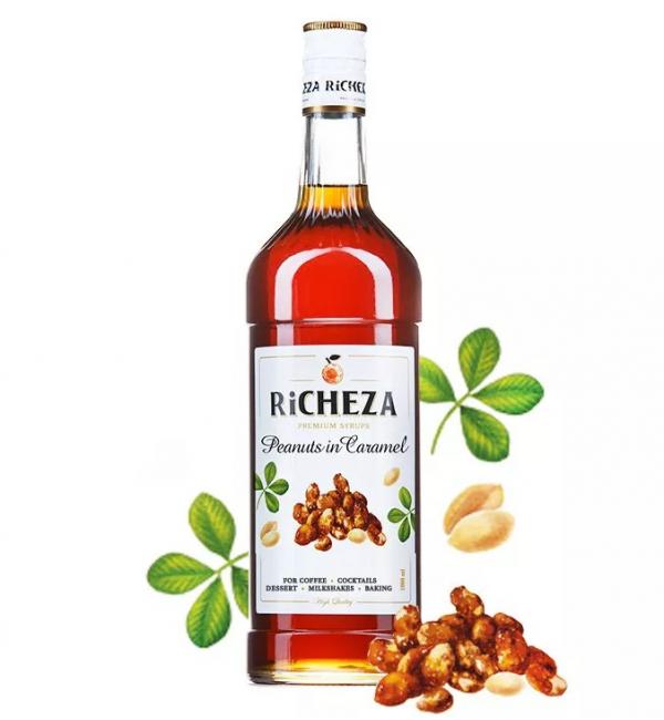 Сироп RiCHEZA Арахис в карамели 1л