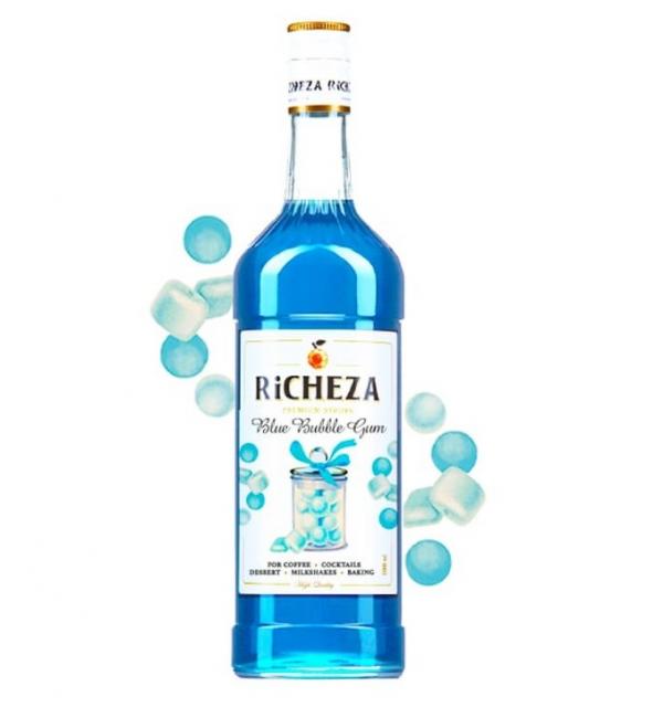 Сироп RiCHEZA Бабл Гам Блю 1л